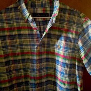 Polo Men’s M short sleeve button down Shirt